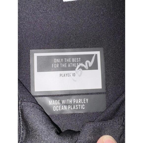 LAS VEGAS GOLDEN KNIGHTS NHL Hockey Polo Shirt ADIDAS Men's Small Black Plastic - Picture 5 of 10